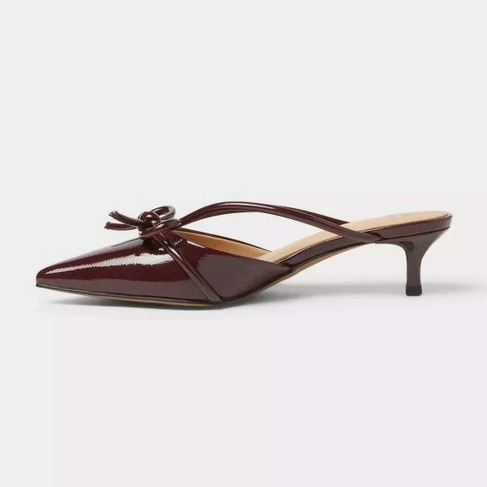 Women's Odelia Heels A New Day Burgundy Size 9 New With Tags
